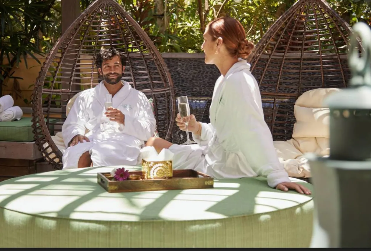 Eau Palm Beach Resort & Spa couple post-treatment